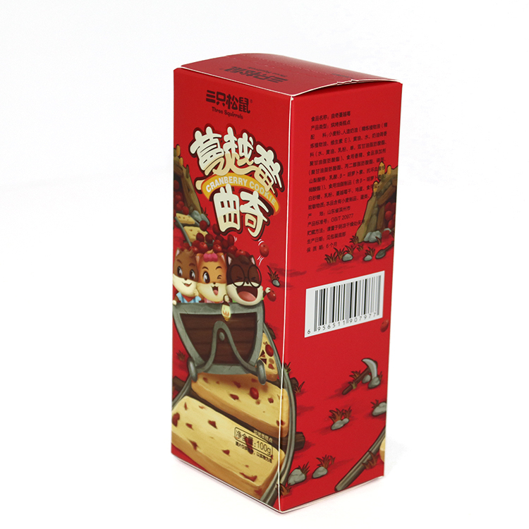 Professional Factory Made Recyclable Chocolate Strawberry Packing Snacks Box